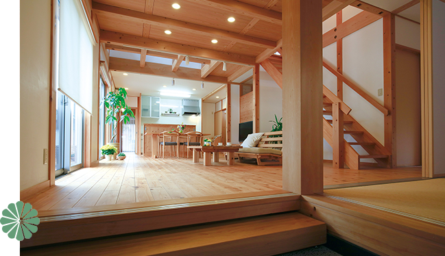 ｢雨楽な家｣北名古屋モデルハウス